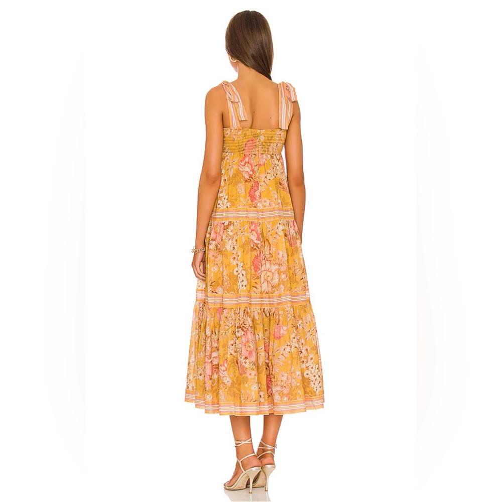 Zimmerman🌺 The Pattie Midi Dress in Bright Florals. Zimm Sz. 2= US 6/8 - Picture 4 of 13